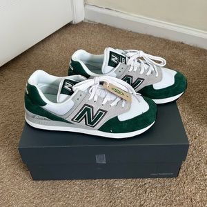 Brand New Green New Balance 574’s